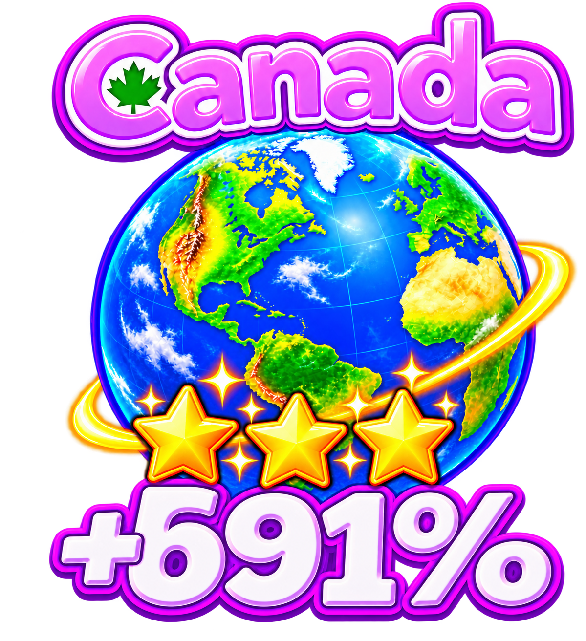 Canada +691% TOP ITEM
