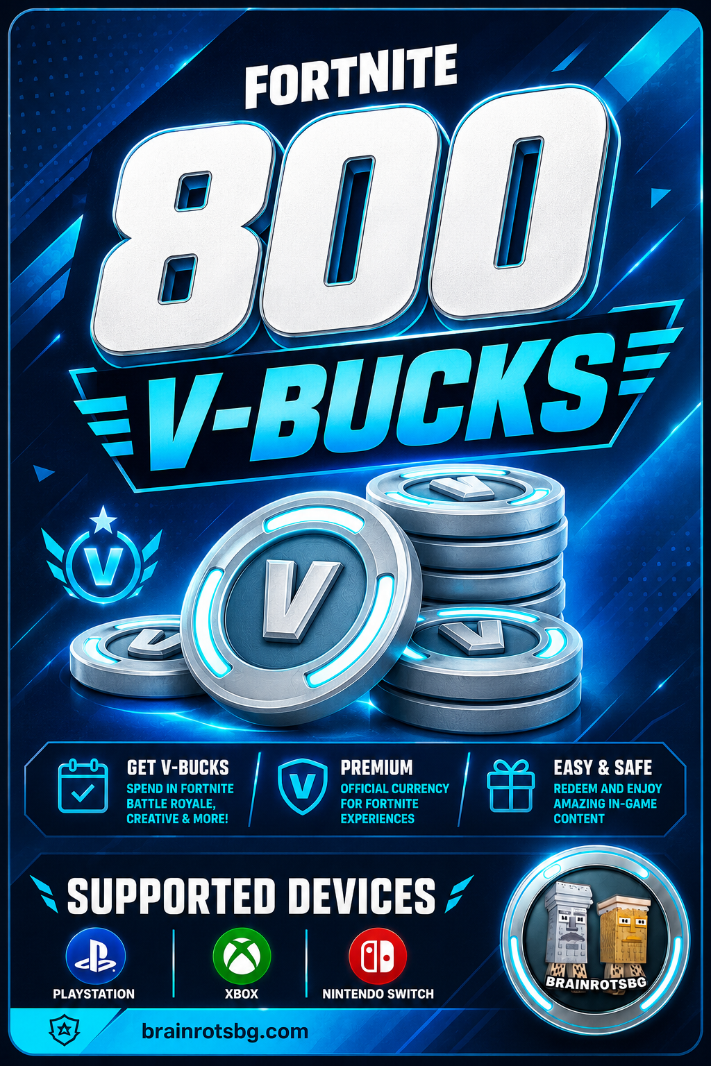 800 V-Bucks