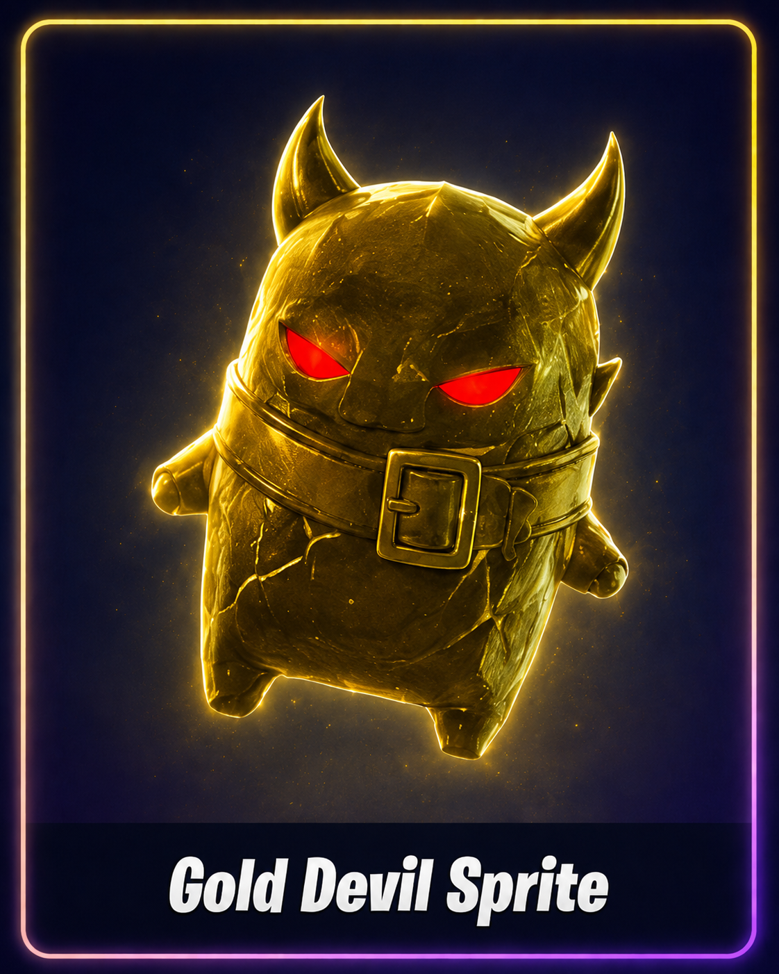 Gold Demon Sprite