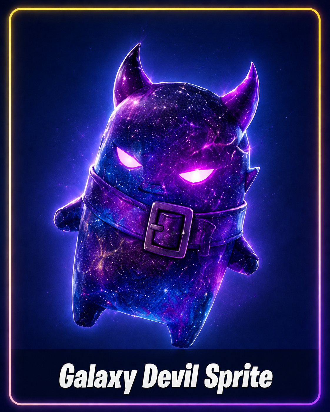 Galaxy Demon Sprite