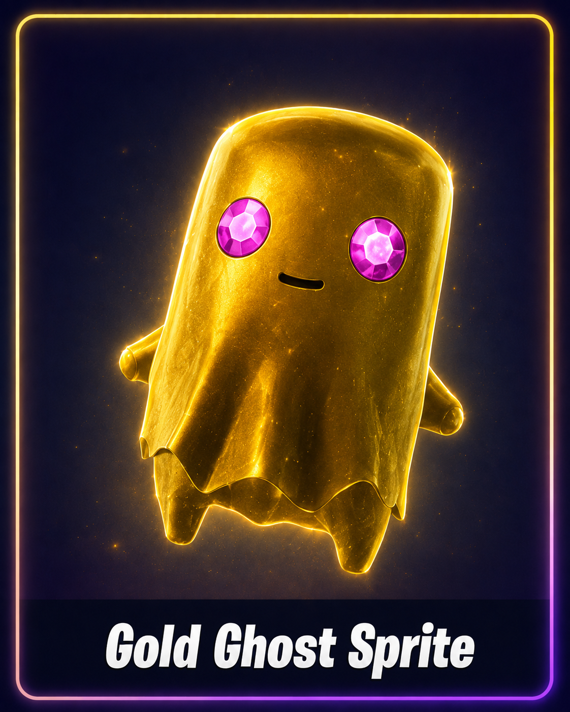 Gold Ghost Sprite