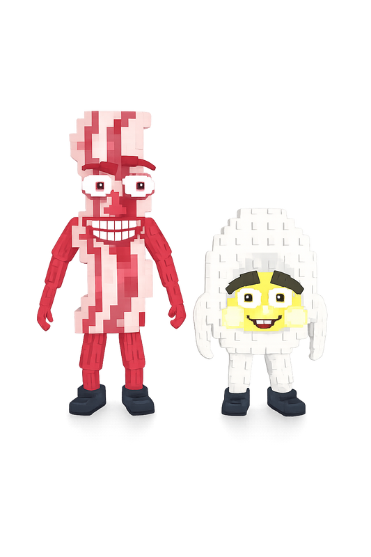 🥚🥓Bacuru and Egguru 200+M/s🥓🥚