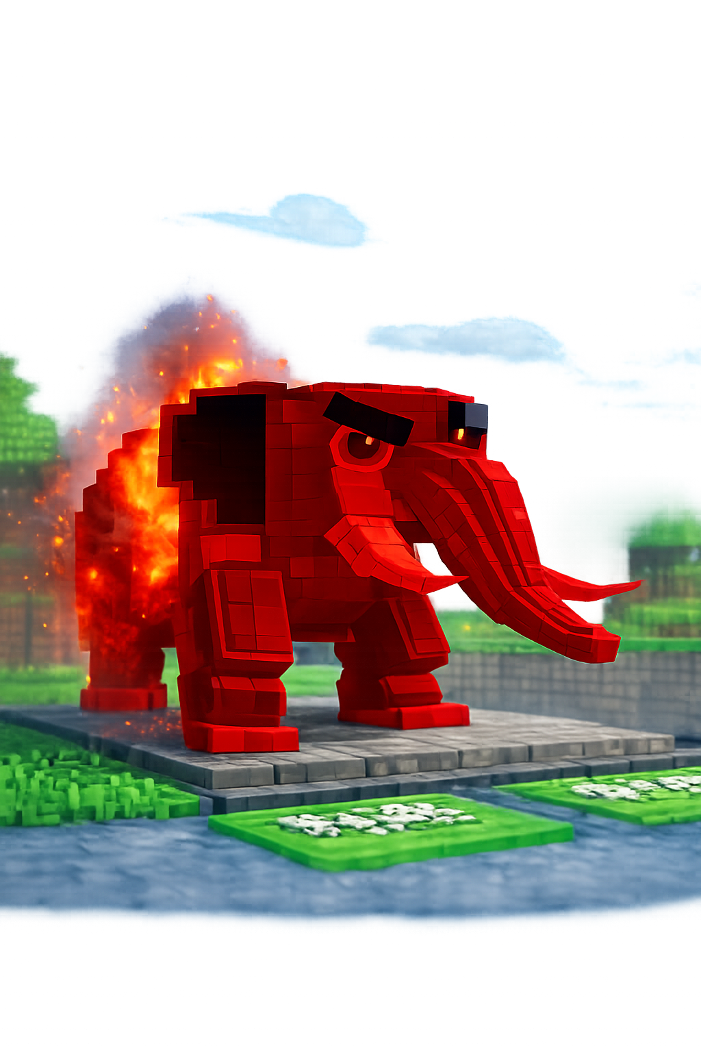 🐘Elefante Croissante🐘 SURVIVE LAVA FOR BRAINROTS