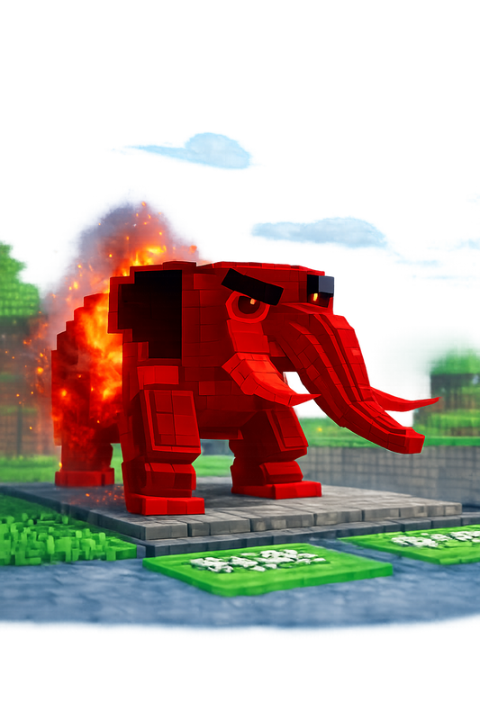 🐘Elefante Croissante🐘 SURVIVE LAVA FOR BRAINROTS