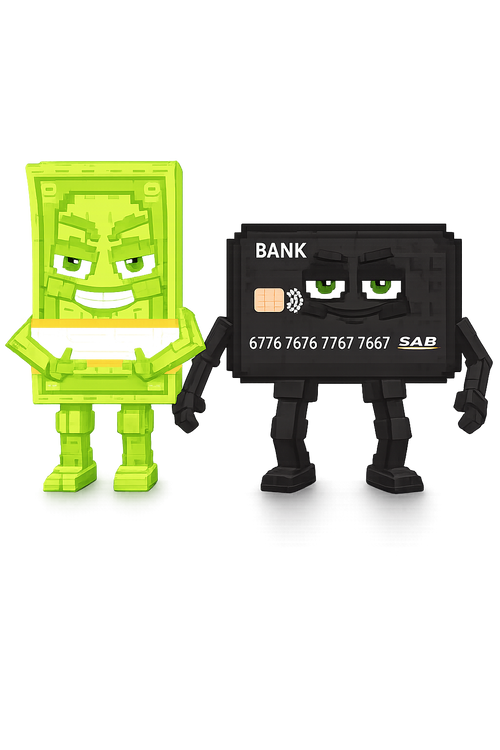 Cash or Card 100M/S