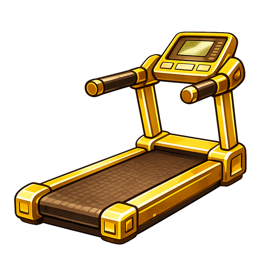 GOLD TREADMILL x3 SPEED +1 Speed Keyboard Escape | Candy & Chocolate