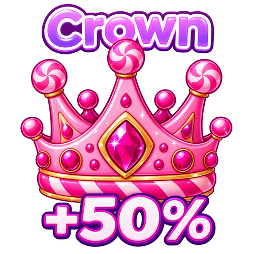 Crown +50%