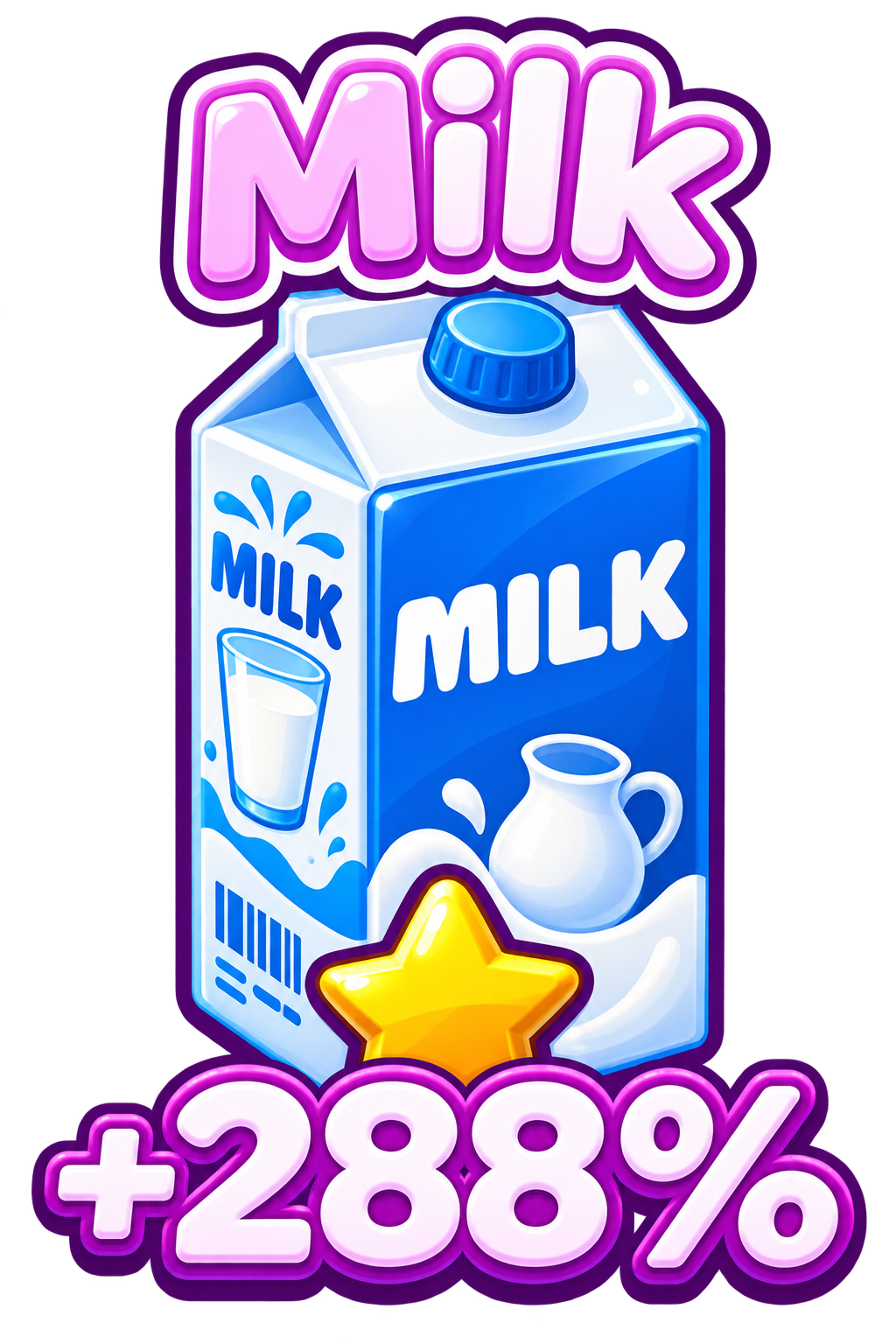 MILK +288% LIMITED