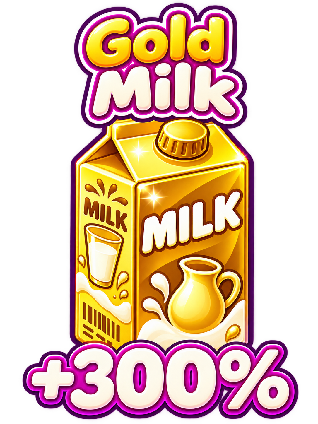 GOLDEN MILK +300% LIMITED