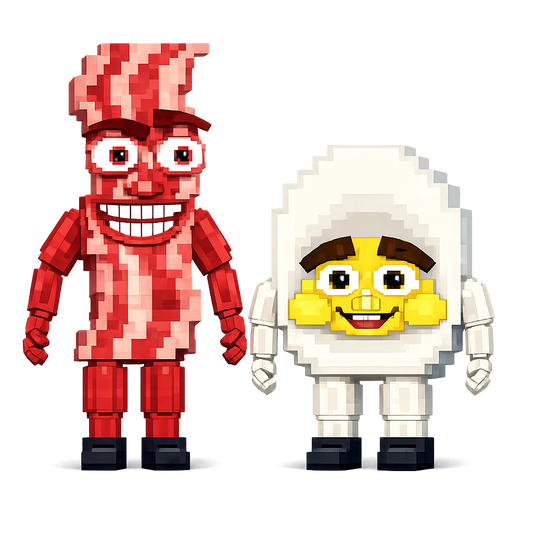 🥚🥓 Bacuru and Egguru | 24M/s 🥓🥚
