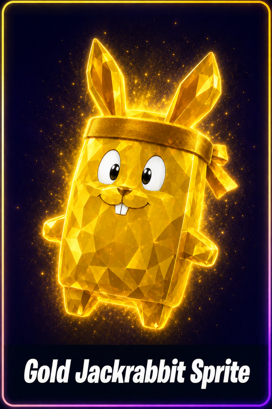Gold Jackrabbit Sprite