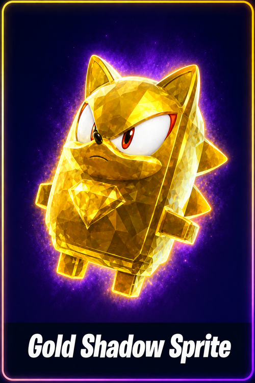 Gold Shadow Sprite