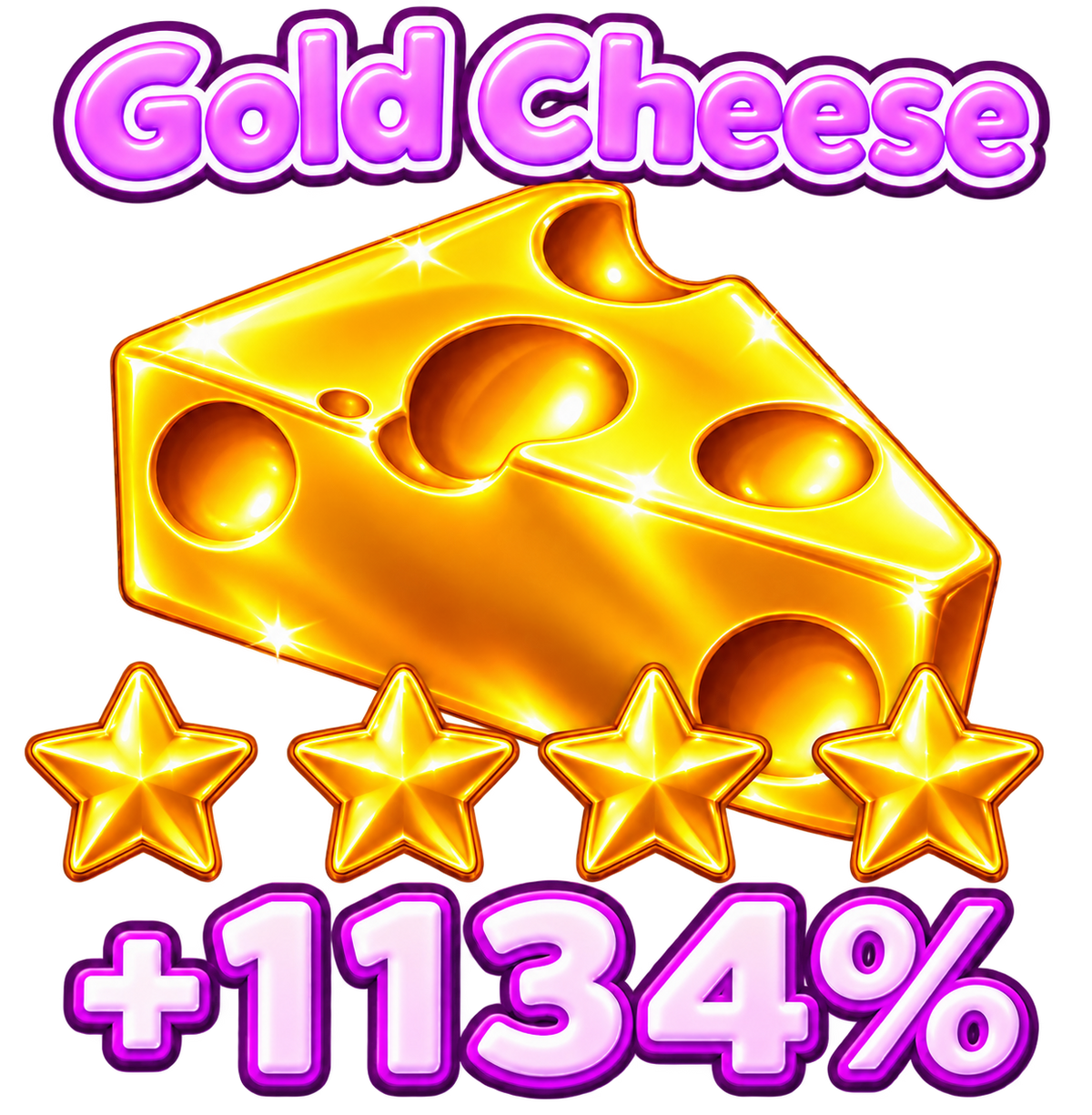 Gold Cheese +1134%