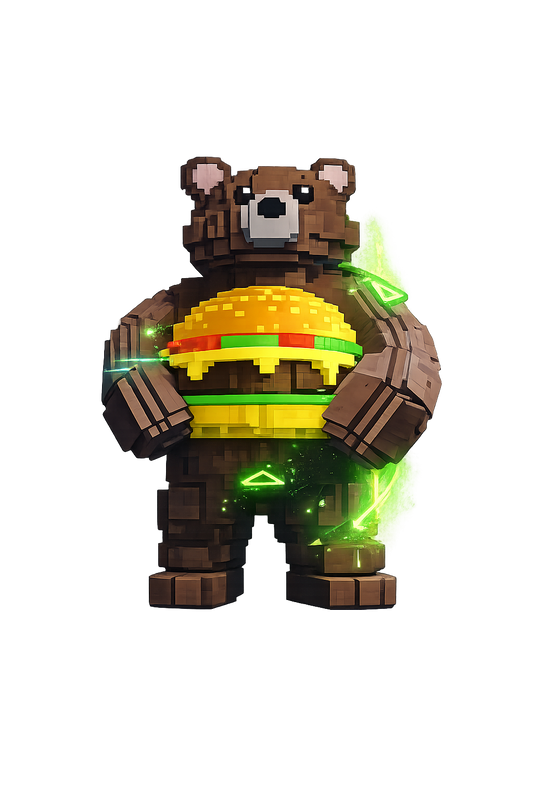 🍔Burgerini Bearini🧸 Escape Tsunami for Brainrots