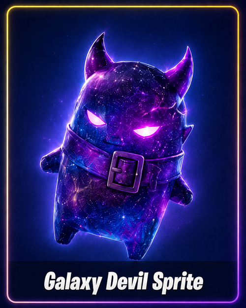 Galaxy Demon Sprite