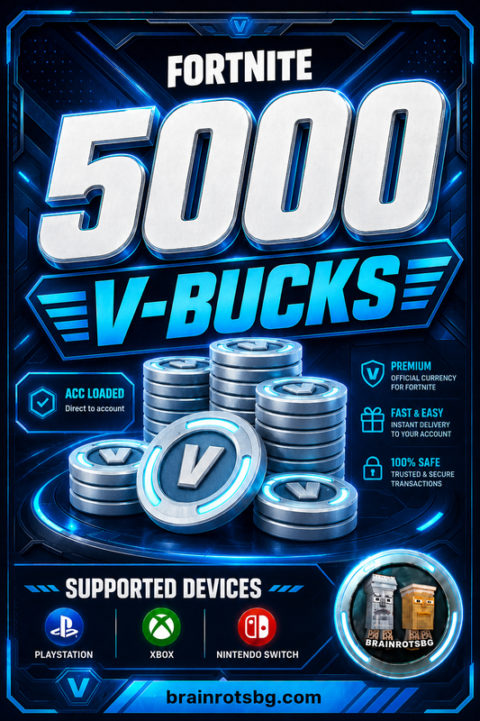 5000 V-BUCKS ACC