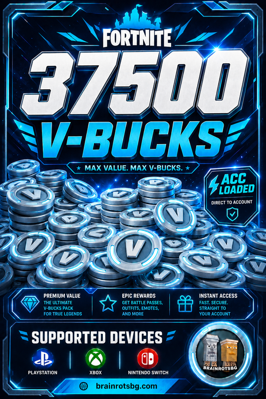 37500 V-BUCKS ACC