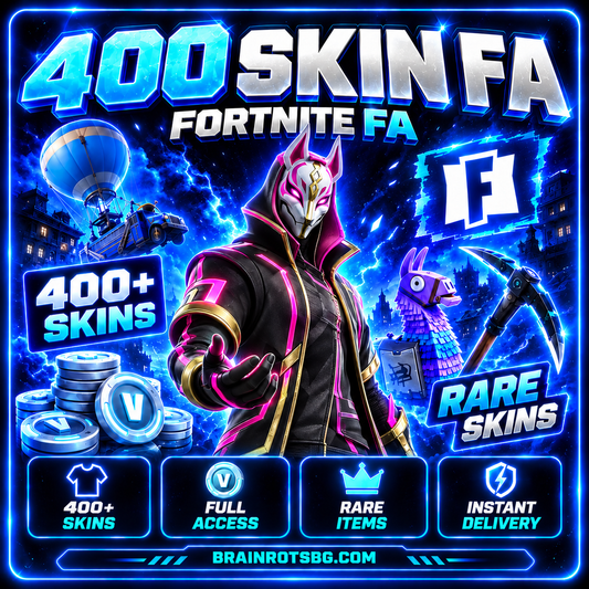 Fortnite – 400+ SKINS FA АКАУНТ