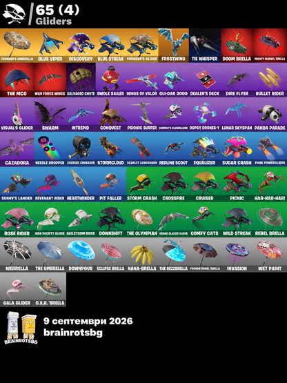 39 skins | OG STW | Galaxy | Blue Team Leader | Trailblazer | Prodigy | Fixer | Blue Striker | Carbon Commando | Juke | Cloud Striker | Sultura | 50 VB FA