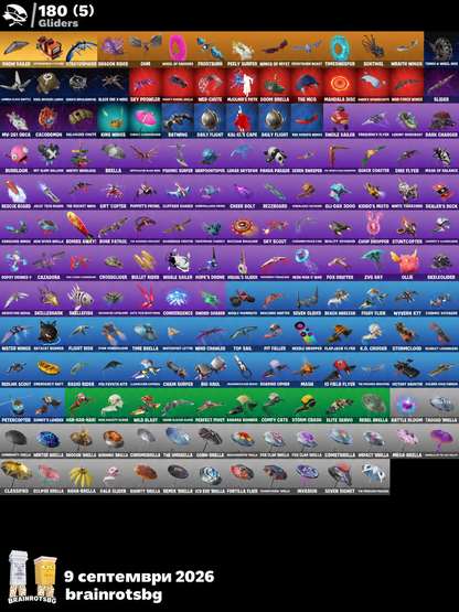 196 skins | Travis Scott | Gold Midas | Gold Brutus | Clutch | Grind | Mike Lowrey | Prodigy | Point Patroller | Raz | The Origin | 50 VB